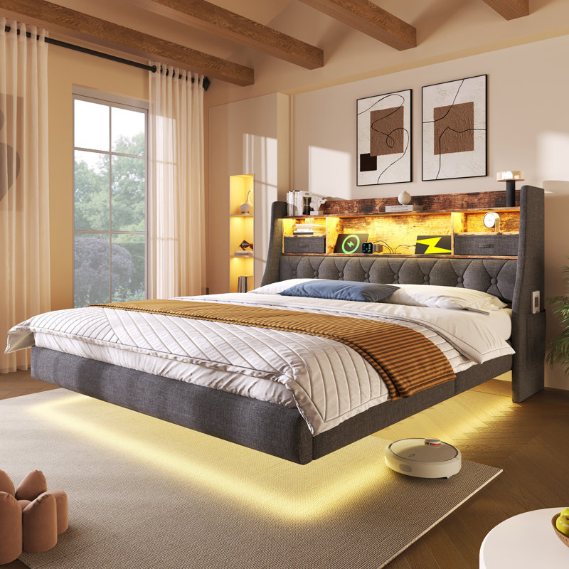 Storage Bed, European Double (140 x 200 cm)