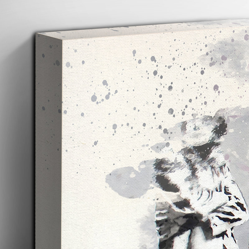 Banksy - Wrapped Canvas Painting, 50cm H x 76cm W