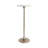 Jackins Luxury Marble End Table, Tall Round Marble & Metal Side Table Modern Accent Table or Drink Table For Living Room, Bedroom, 27”-6614241-6614254