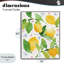 «Garden Lemons with Pastel Florals», estampe numérique, conception de Lanie Loreth-890444179-890444181