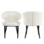 Chaise rembourrée en tissu Deltin