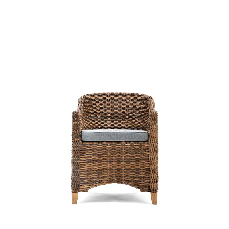 Truss Outdoor Teak Dining Armchair