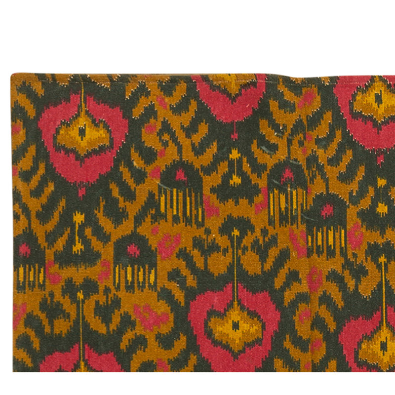 Flatweave Wool Ikat Indoor Rug