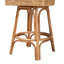 Tabouret de bar et de comptoir pivotant en rotin BhaGipuri 360-86454393