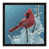 Black Floater Framed