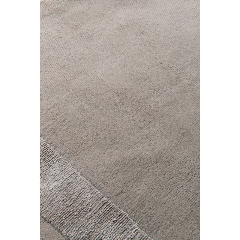 Farrow & Ball Silk Border Sam's Stone Area Rug, Rectangle 12' x 16'