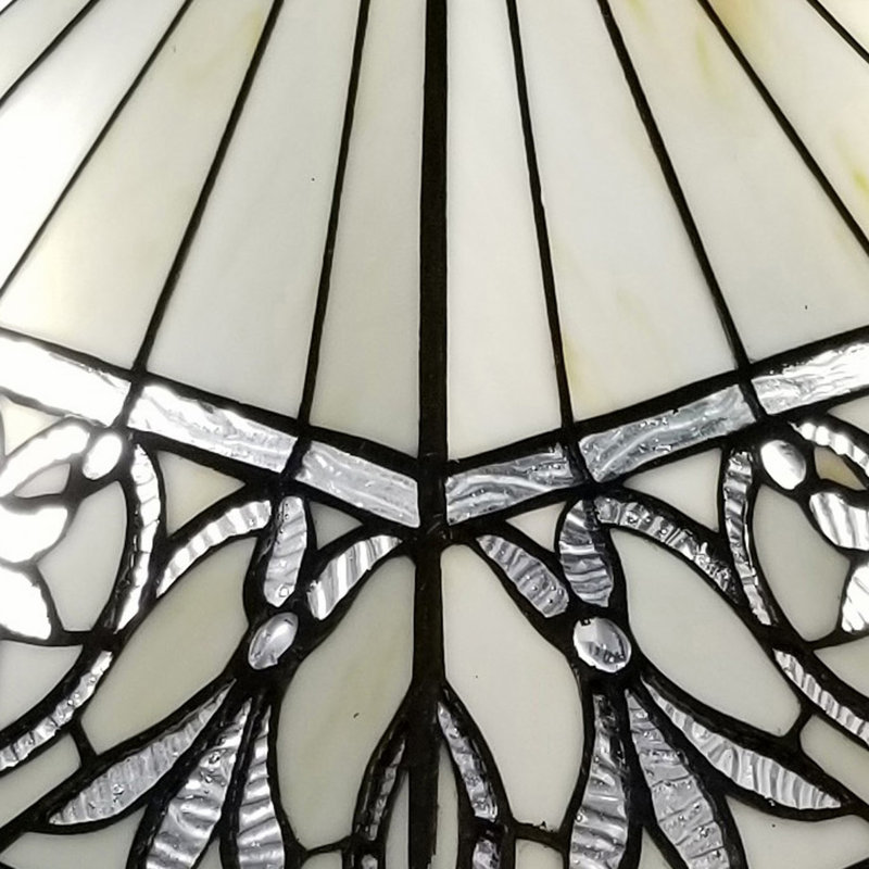 Lampe de table Carmela, H 22 po x l 21 po x P 11 po