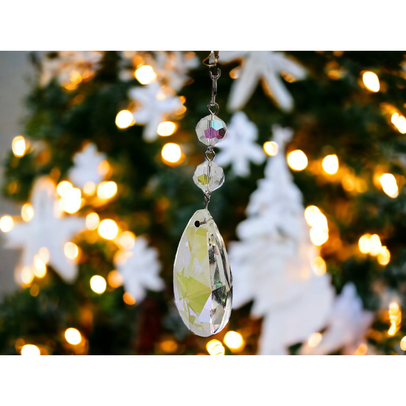 4 " Glass Finial Ornament