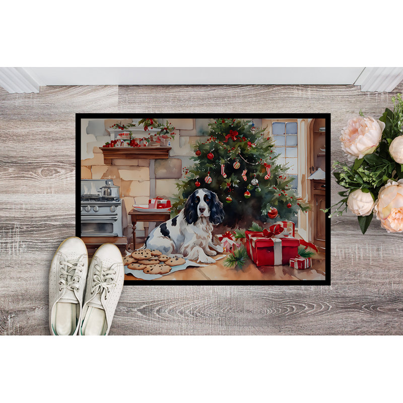 Tapis de porte English Springer Spaniel, L 24 po x L 36 po