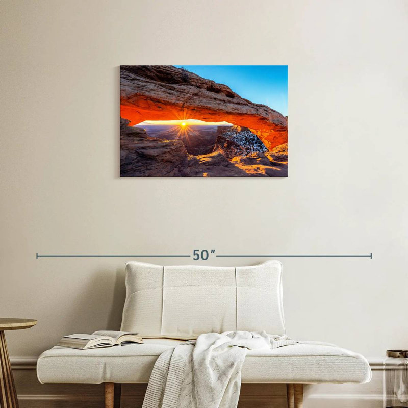 Lumière du soleil arquée Alvord Mesa, H 20 po x l 30 po