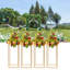 23.62In Iron Wedding Flower Stand
