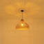 Suspension Naturaweave à 1 lumière, 61 cm (24 po), en corde tressée à intensité variable, pour îlot de cuisine