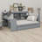 Wooden Daybed With 3 Drawers,USB Ports And Desk-1561478641