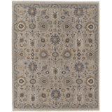 Corbitt Wool Oriental Area Rug in Tan