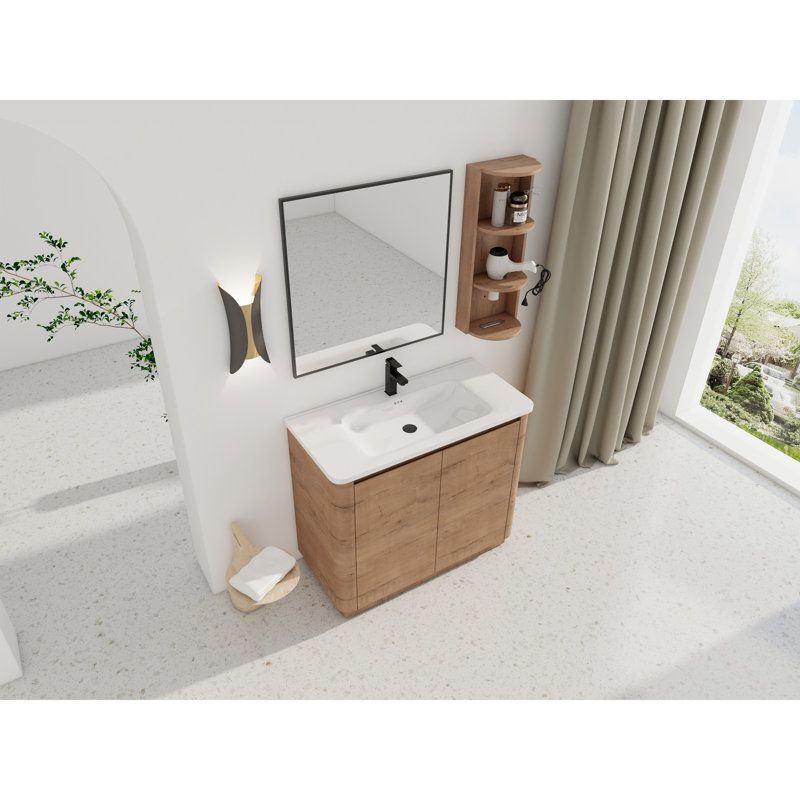 Ensemble de meuble-lavabo autoportant 40 po Nordic Minimalist, 40"