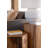 Honey Comb Solid Wood Block End Table-125005780