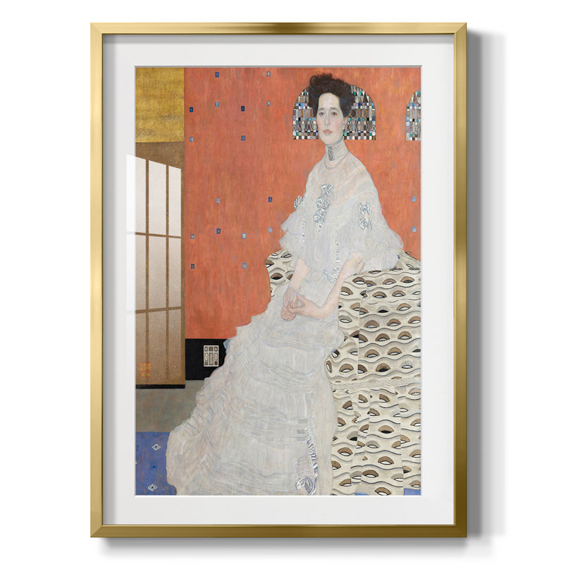 Gustav Klimt VII - reproduction encadrée, Or