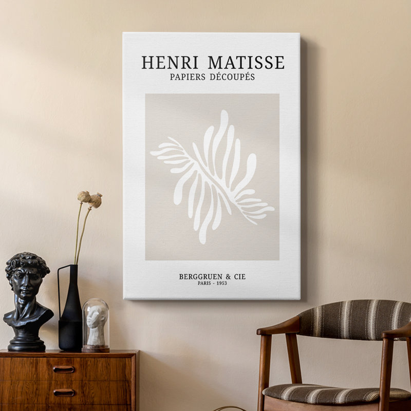 Matisse CDX, reproduction encadrée - galerie Cavas sur mesure, H 18 po x l 12 po