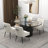 Elian Velvet Side Chair Dining Chair-799918217