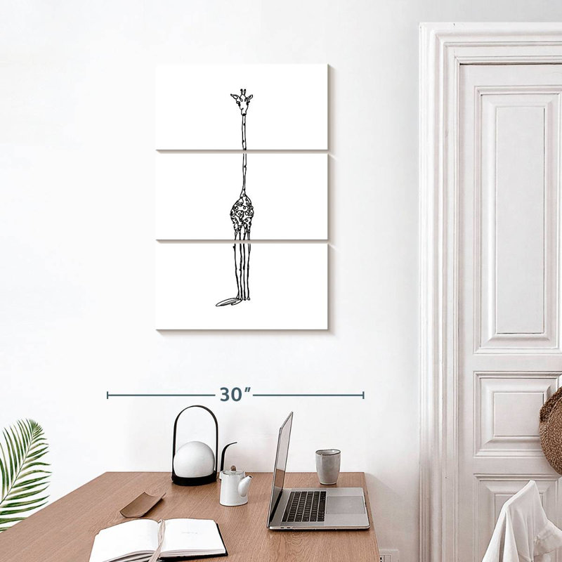 Brampt Slender Giraffe, 32" H x 20" W