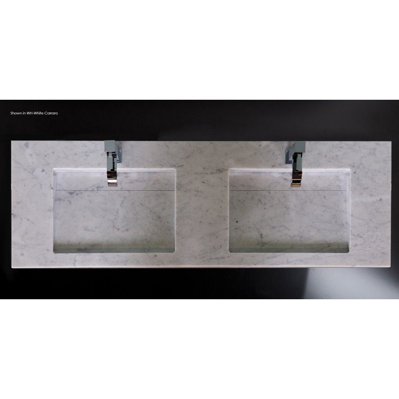 Libera 56'' L Bathroom Sink, Single, Bianco