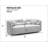Modern Sofa Couch, Boucle Upholstered Cloud Couch