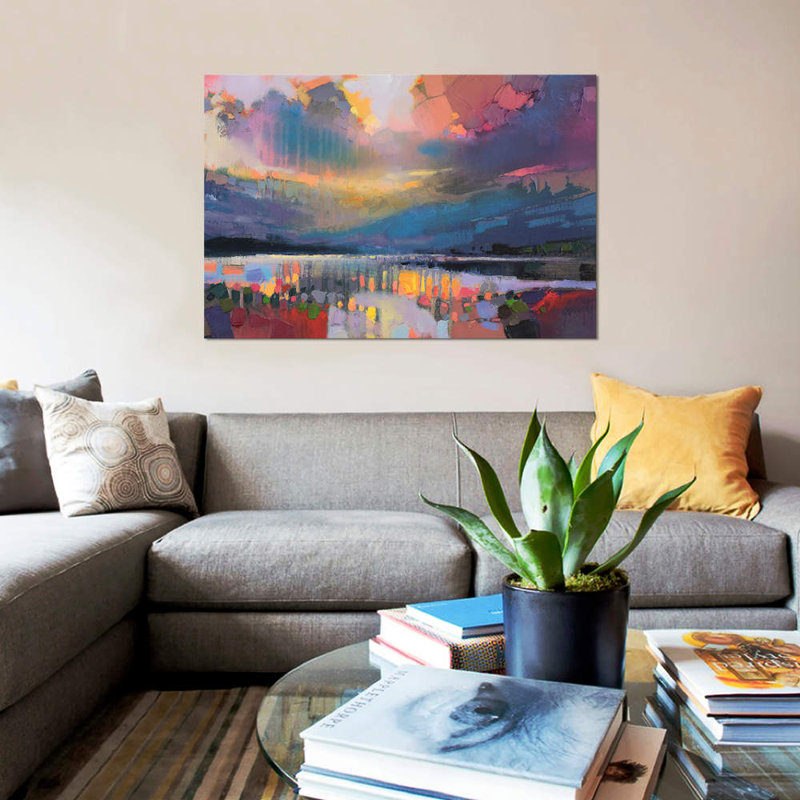 Lomond Light by Scott Naismith - Wrapped Canvas Painting, 66.04 cm H x 45.72 cm W x 3.175 cm D