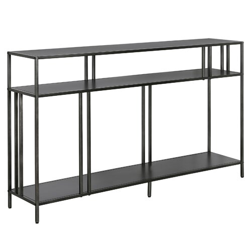 Ebern Designs Geneil Steel Console Table & Reviews | Wayfair