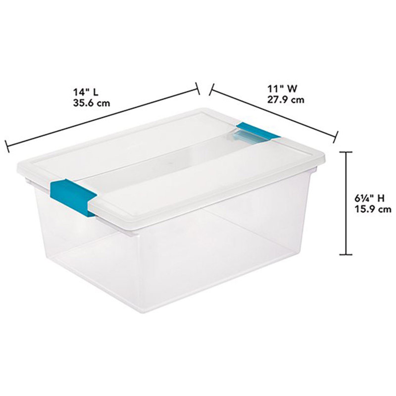 Sac de rangement transparent moyen de Stérilite, paquet de 8, et grand sac de rangement transparent, paquet de 8