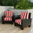 24" x 26.5" Outdoor Deep Seat Chair Cushion Set with Welt-946178055