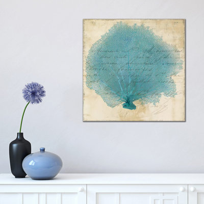 Blue Coral IV by PI Studio - Wrapped Canvas Painting