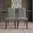 Wooden Dining Chair With Corduroy Velvet Cover-721146721
