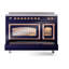ILVE Nostalgie II Noblesse 48 dans la gamme d'induction, 6 éléments d'induction (porte en verre)-688382895