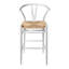 Tabouret de bar et de comptoir en bois massif Etta-1056858789-1056858787