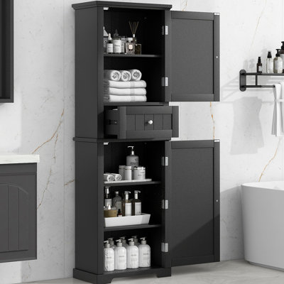 Tall Bathroom Storage Cabinet, Freestanding Storage Cabinet