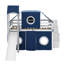 Lit mezzanine double avec tente et tour-1295983243