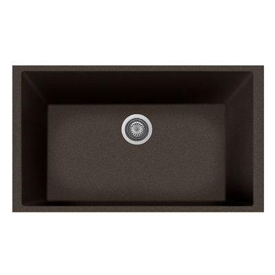 33" L x 19.5" W Undermount Quartz Kitchen Sink