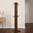 72.25-Inch Tall Entryway Coat Rack, Mid-Century Modern, Rich Brown Engineered Wood