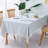 Avighna Rectangle Tiny Houndstooth Cotton Tablecloth-358755321-358755320