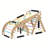 Pikler Triangle Set 7 In1 Toddler Climbing Toys 