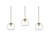 Snead 3-Light Globe Kitchen Island Pendant-459115007-484390483