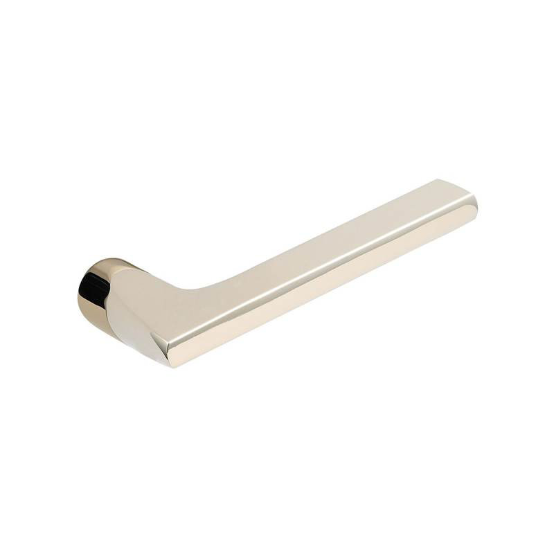 Estate Passage Door Lever with R017 Rose, Lifetime (PVD) Polished Nickel, Privacy (Bed & Bath)
