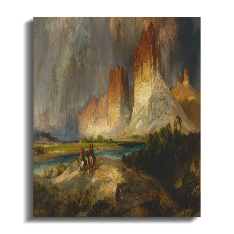 Dangerfield Wrapped Canvas Print Set, 15x30