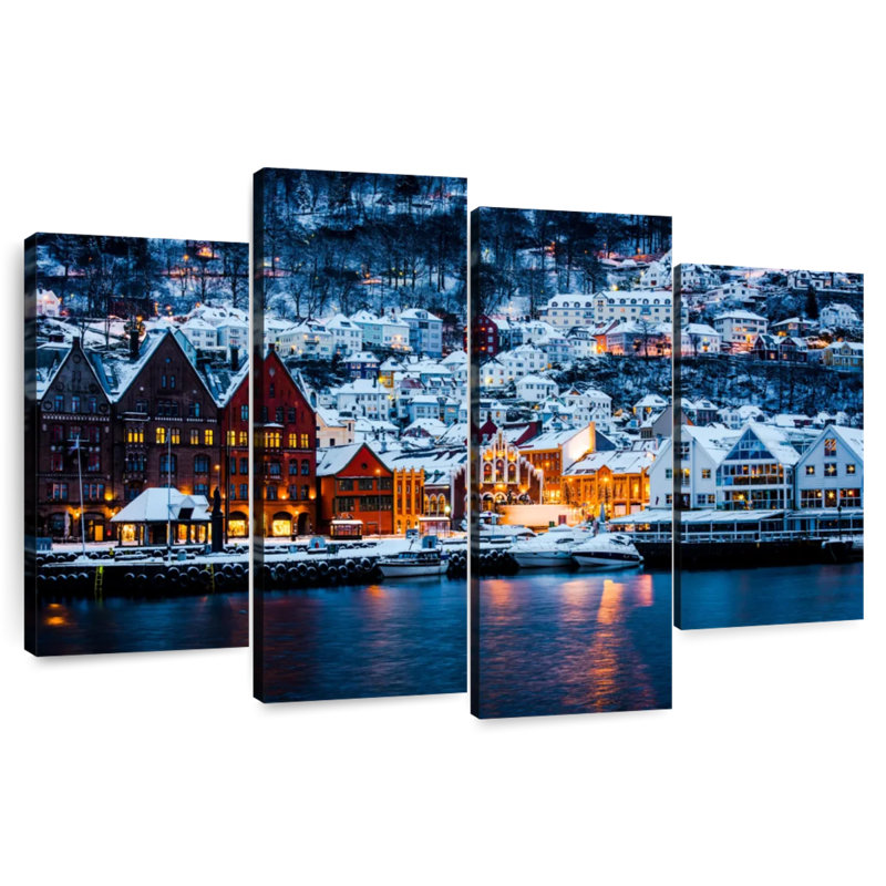 Maisons hanséatiques Nicci Bergen, H 27 po x l 43 po