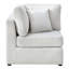 Chaise de coin Chauncy - ivoire-1260030202