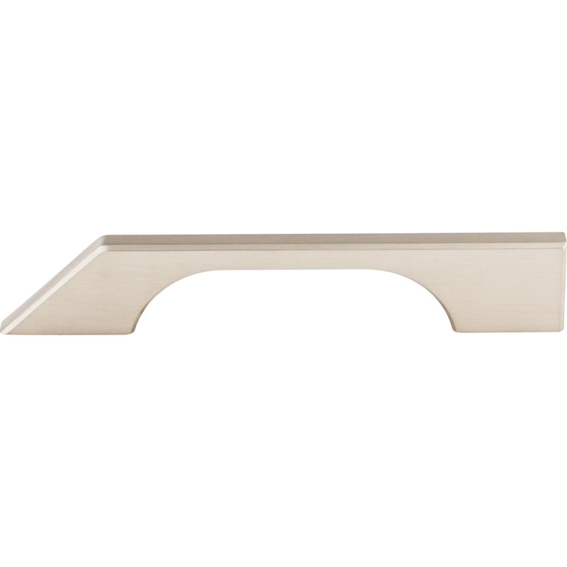 Tapered Bar pull, Brushed Satin Nickel, 5" Center to Center