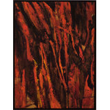 Red Woods Print by Lawrence Behunek