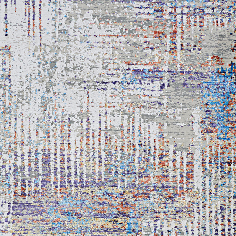 Atanasa Abstract Indoor Rug, Rectangle 5'3" x 7'6"