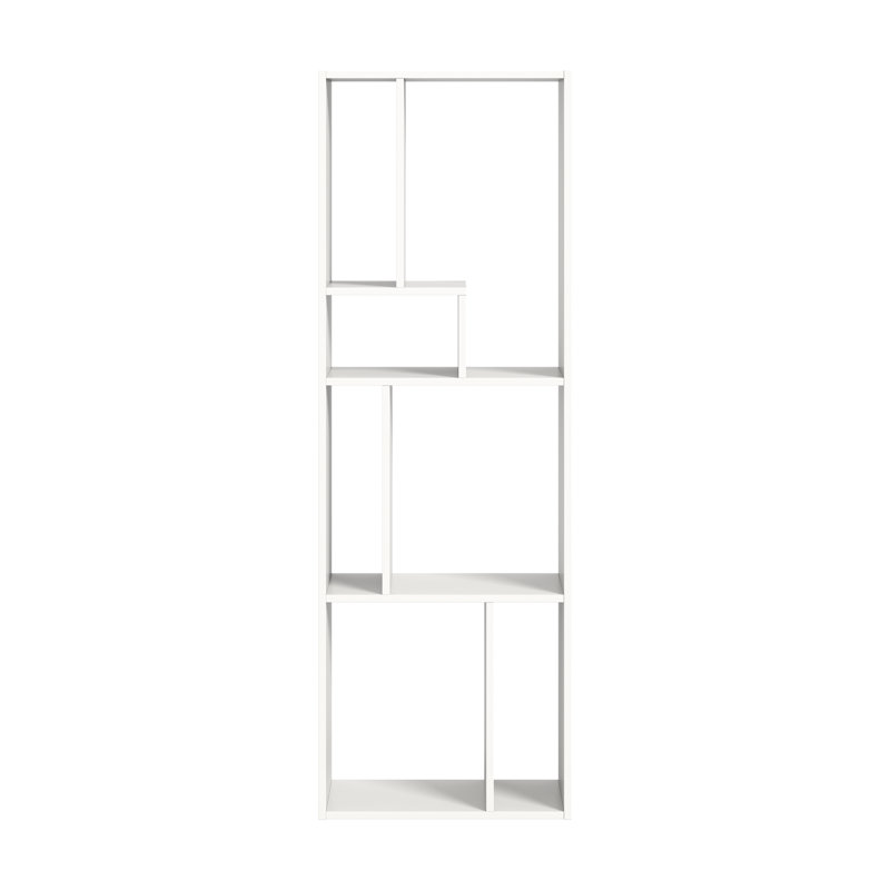 Raynell Rectangle Pizza Cutter Accent Chest, White