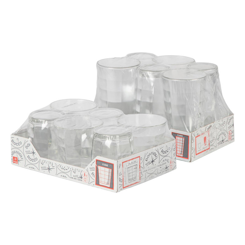 Cube Glassware - 240ml, 365ml